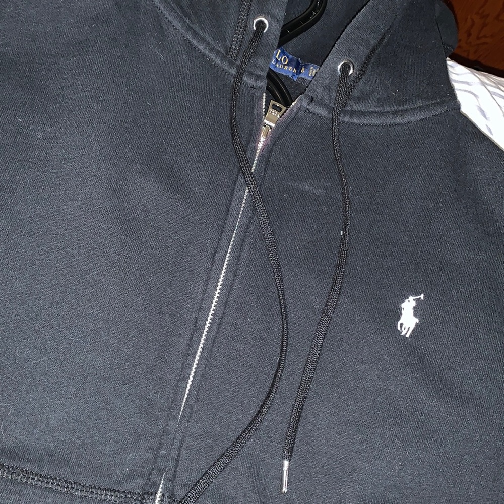 AUTHENTIC POLO RAPLH LAUREN ZIP UP HOODIE!!!